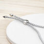 Personalised Silver Plated Identity Rope Bracelet, thumbnail 5 of 5