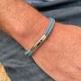 Mens Bribie Rope Bracelet, thumbnail 4 of 4