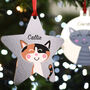 Personalised Cat Hanging Decoration, thumbnail 7 of 8