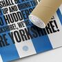 Huddersfield Town 'We're Yorkshire' Football Song Print, thumbnail 3 of 3