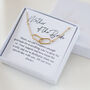 Mother Of The Bride Necklace – Wedding Gift For Mum, Thank You Jewellery,Wedding Gift From Daughter, thumbnail 7 of 7