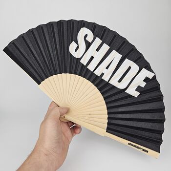 Handheld Shade Folding Fan, 3 of 3