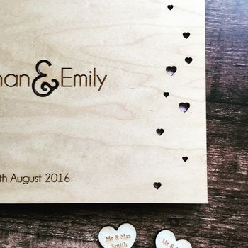 Love Heart Woodland Wedding Guestbook, 2 of 7