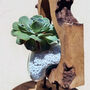 Handmade Natural Wood Vase Decor, thumbnail 5 of 6