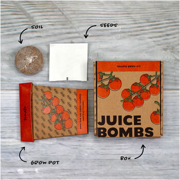 Juice Bombs Tomato Grow Pot Kit, 2 of 9