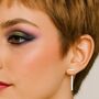 Sterling Silver Geometric Bar Ear Jacket, thumbnail 2 of 5