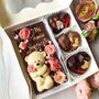 Personalised Vegan Chocolate Bear, Artisan Sweet Gift, thumbnail 2 of 9