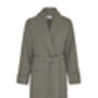 Palermo Grey, Navy, Green Waffle Unisex Dressing Gown, thumbnail 10 of 12