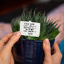 'Everyone Wants Someone To Grow Old With' Plant Marker, thumbnail 2 of 6