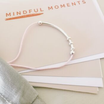 Sterling Silver Mindful Moments Bracelet, 4 of 10