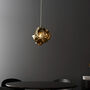 Magma Bronze Glass Pendant Light, thumbnail 4 of 6