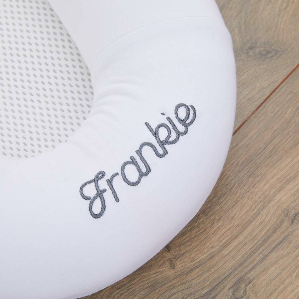 Personalised Purflo White Baby Bed Set By My 1st Years