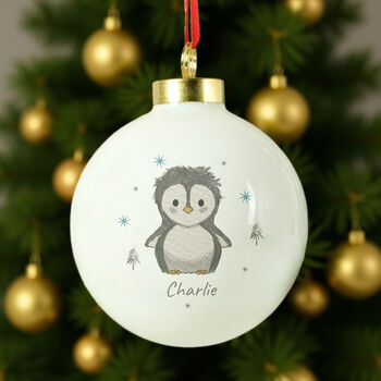 Personalised Pebbles The Penguin Bauble, 3 of 5