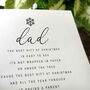 Personalised Handmade Christmas Card For Special Dad, thumbnail 3 of 4
