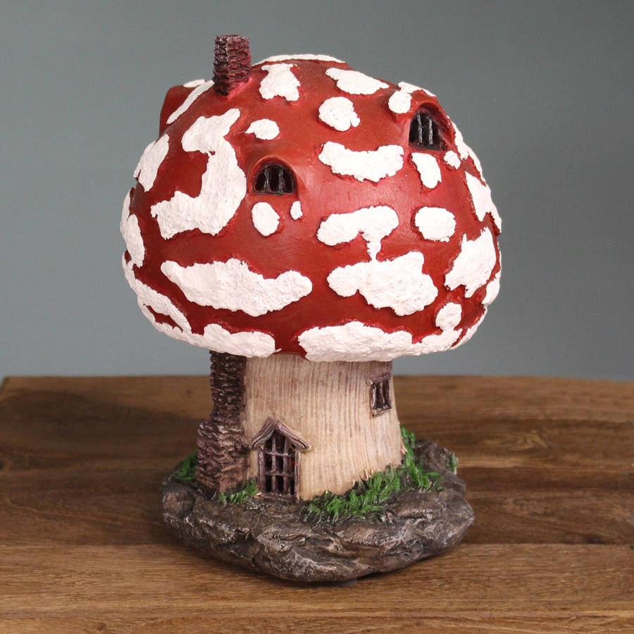 solar toadstool lights