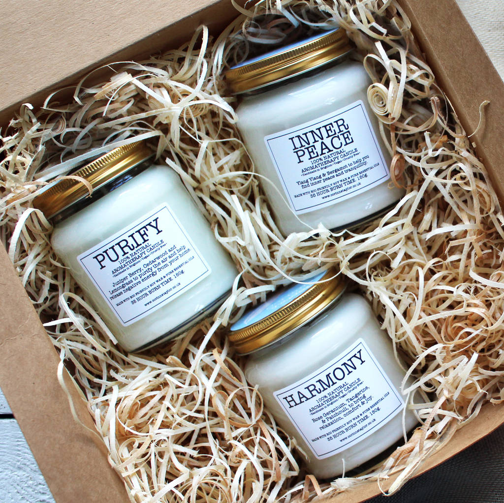 soy aromatherapy candle collection by corinne taylor