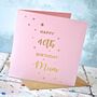 Personalised Gold Foiled Birthday Card, thumbnail 1 of 4