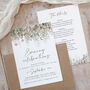 Whimsical Barn Wedding Evening Invitation, thumbnail 2 of 4