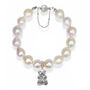 Pearl Bear Charm Bracelet, thumbnail 4 of 6