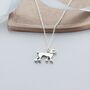 Poodle Charm Necklace, thumbnail 1 of 2