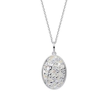Sterling Silver Floral Necklace, 5 of 6