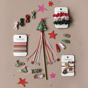 Xmas Tree Glitter Clips, 2 of 5