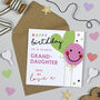 Smiley Balloon Birthday Granddaughter Card, thumbnail 1 of 2