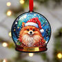 Pomeranian Dog Tree Decoration, thumbnail 1 of 2