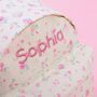 Personalised Ditsy Floral Print Mini Backpack, thumbnail 2 of 5