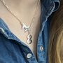 18th Number Birthday Lariat Necklace, thumbnail 1 of 3