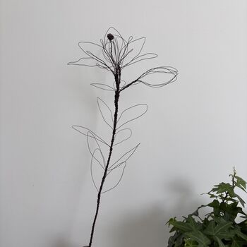 Handmade Wire Lily Stem, 4 of 12