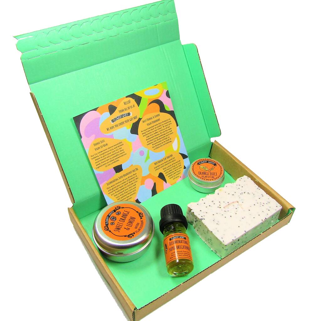 Orange Burst Skincare Gift Bundle, 1 of 6