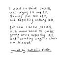 'success' Original Handwritten Poem By Words By Catherine Prutton ...