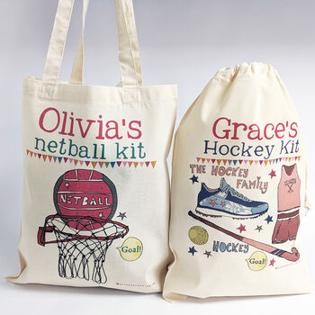 Personalised Hockey Kit Bag, 3 of 7
