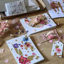 Pressed And Dried Flower Card K It Make Your Own Thank You Teacher Card, thumbnail 1 of 9