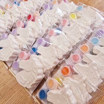 Paint Your Own Unicorn Shape Craft Kit Party Bag Fillers Girls, 7 of 7