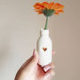 Bottle Vase With Gold Heart, thumbnail 8 of 8