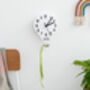 Children's Personalised Rainbow Hot Air Balloon Clock, thumbnail 4 of 5