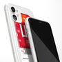 Personalised London Ticket Design Clear Phone Case, thumbnail 4 of 5