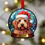 Goldendoodle Dog Tree Decoration, thumbnail 1 of 2