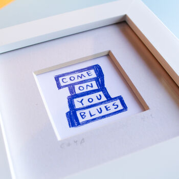 Come On You Blues Everton Mini Art Print, 2 of 9
