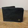 Personalised Leather Card Holder Black, thumbnail 4 of 6