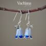 Sterling Silver Bluebell Enamel Jewelry Sets, thumbnail 7 of 8