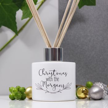Personalised Family Christmas Reed Diffuser Gift Set, 9 of 11