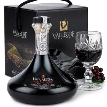 Vista Alegre Reserve Ruby Port In Glass Decanter And Presentation Box, 2 of 4