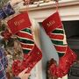 Personalised Christmas Elf Stocking For Children, thumbnail 5 of 6