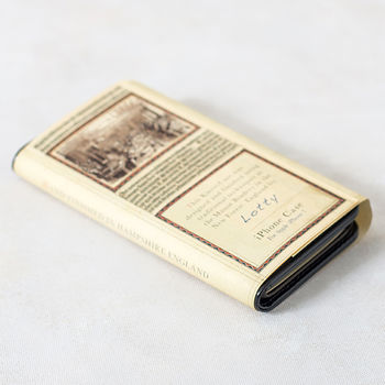 Faux Leather iPhone Case With Classic Book Covers, 7 of 9