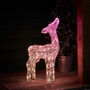 Twinkly Smart LED Outdoor Acrylic Christmas Fawn Figure, thumbnail 2 of 12