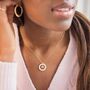 Eternal Ring And Heart Birthstone Necklace Photo Set, thumbnail 2 of 9