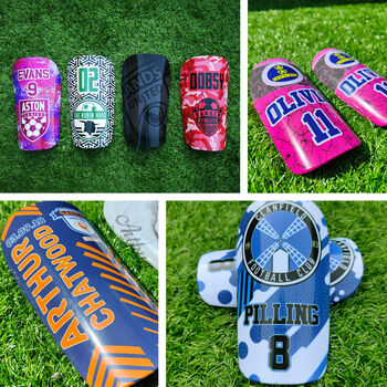 Personalised Childrens Shin Pads, 2 of 12